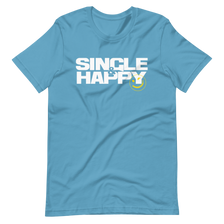 Single & Happy Blue T-Shirt